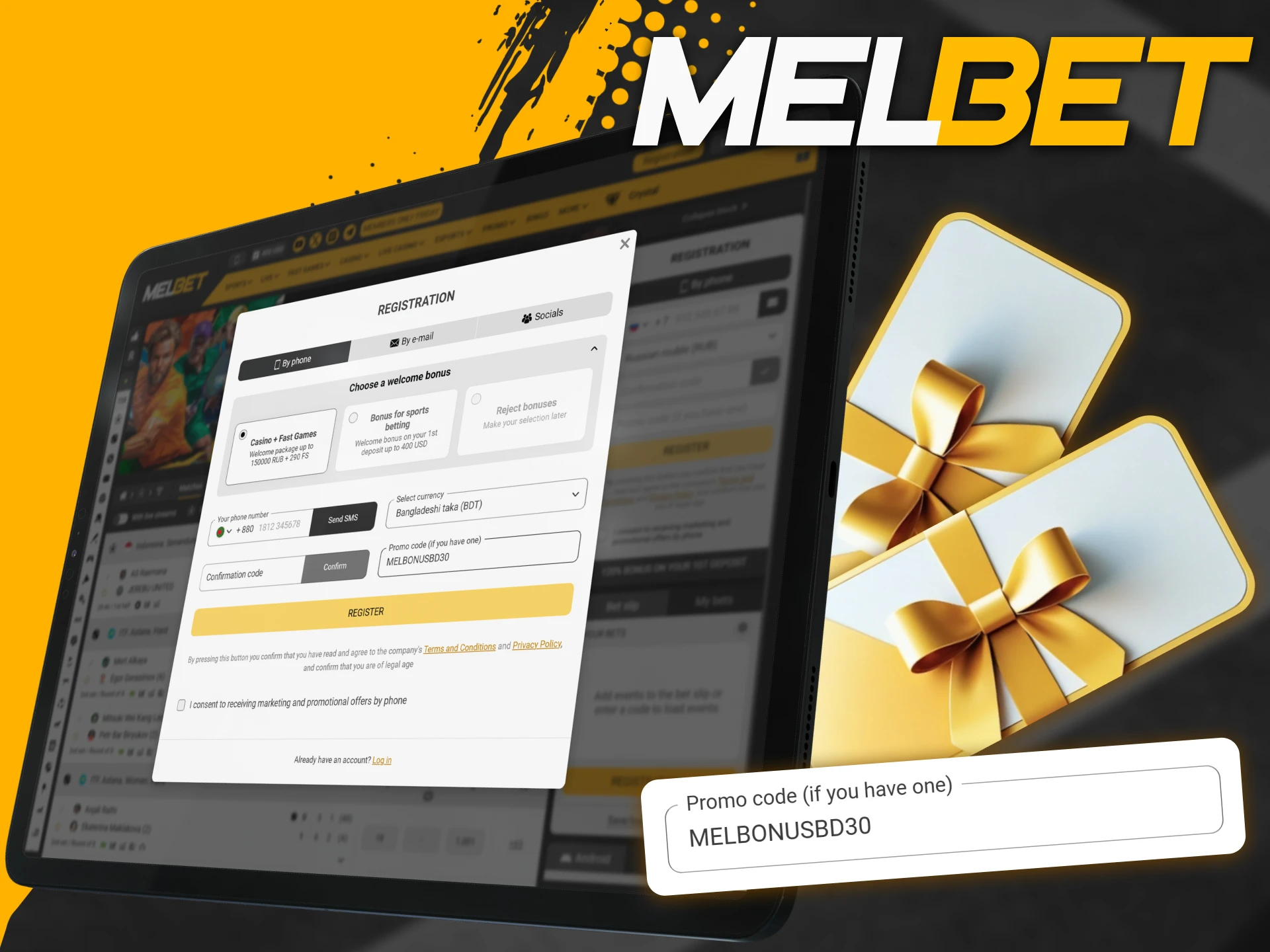 Use promo code at signup or first deposit for an extra 30% bonus and better winning chances.