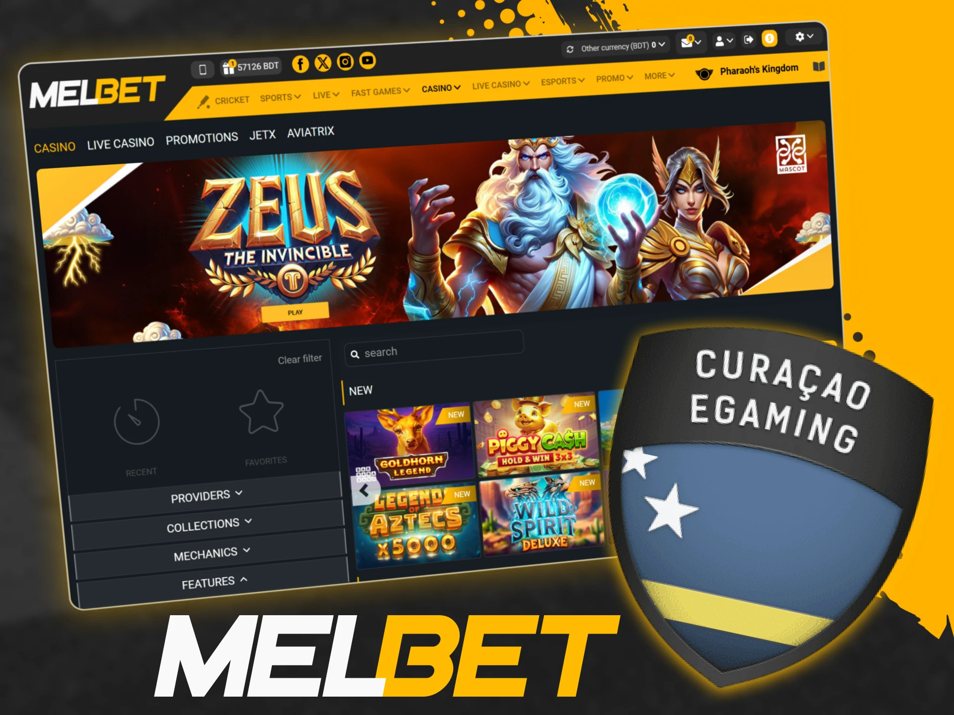 Official Melbet sportsbook is licensed and regulated for safe betting in Bangladesh.