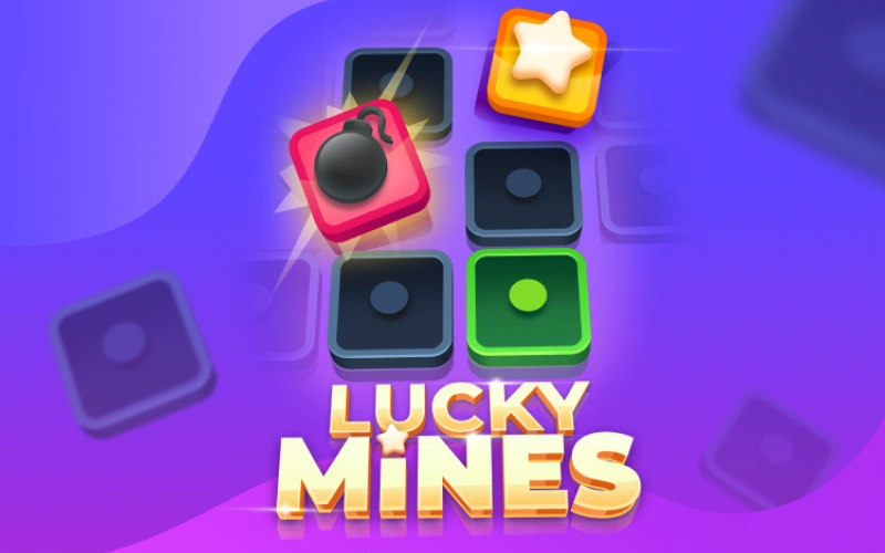 Play classic minesweeper in Lucky Mines from InOut at Melbet.