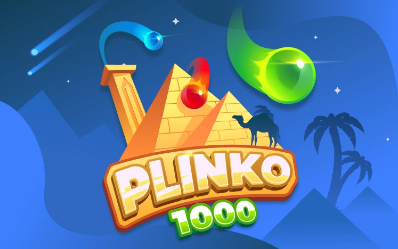 May the Egyptian force bless your luck in Plinko 1000 at Melbet.